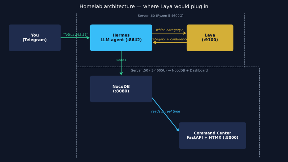 Homelab architecture diagram